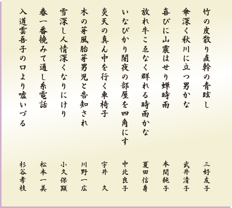 一般の部 準佳作作品